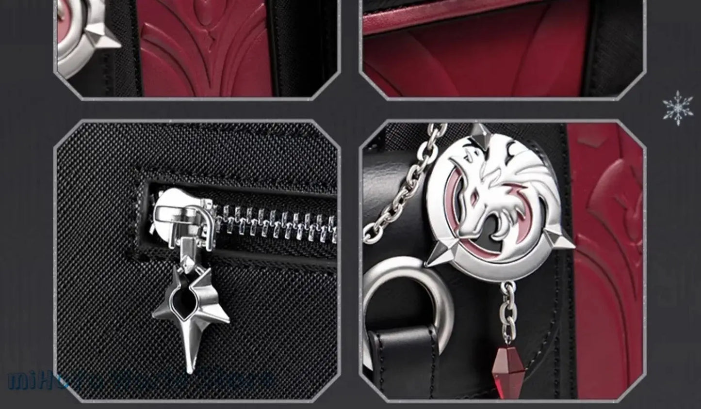 [Official] Wriothesley Bag MiHoYo Original Merch Genshin Impact Wriothesley Theme Impression Serie Backpack Cosplay Knapsack SS69