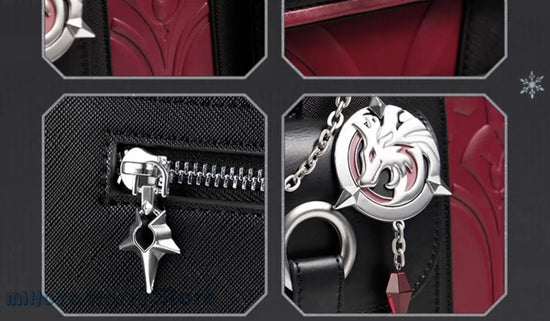 [Official] Wriothesley Bag MiHoYo Original Merch Genshin Impact Wriothesley Theme Impression Serie Backpack Cosplay Knapsack SS69