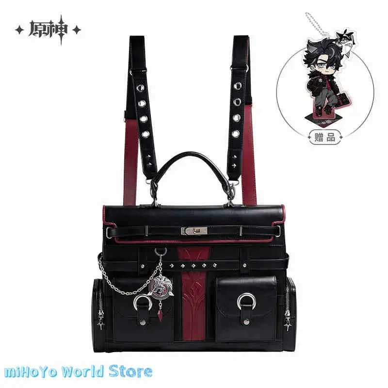 [Official] Wriothesley Bag MiHoYo Original Merch Genshin Impact Wriothesley Theme Impression Serie Backpack Cosplay Knapsack SS69 215.69 Bag / January 2025 Sent / Official genuine