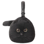 One Shoulder Bag Female Design Small Man Messenger Bag Versatile Hand Made Autumn and Winter Plush Cute Cat Bag SS69