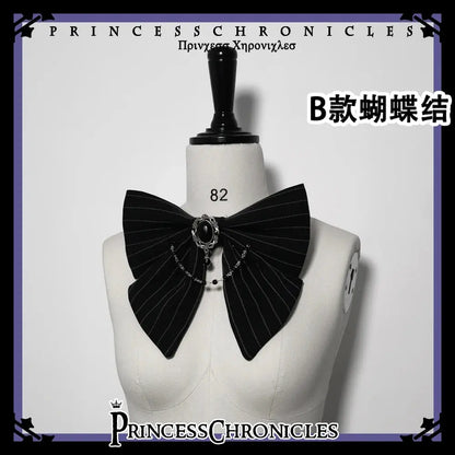 Ouji Outfit Cool Lolita Waist Cincher w. High Low Skirt by Princess Chronicles ~ Rabbit Theater Corset Costume Ouji Lolita Blous SS69