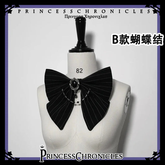 Ouji Outfit Cool Lolita Waist Cincher w. High Low Skirt by Princess Chronicles ~ Rabbit Theater Corset Costume Ouji Lolita Blous SS69