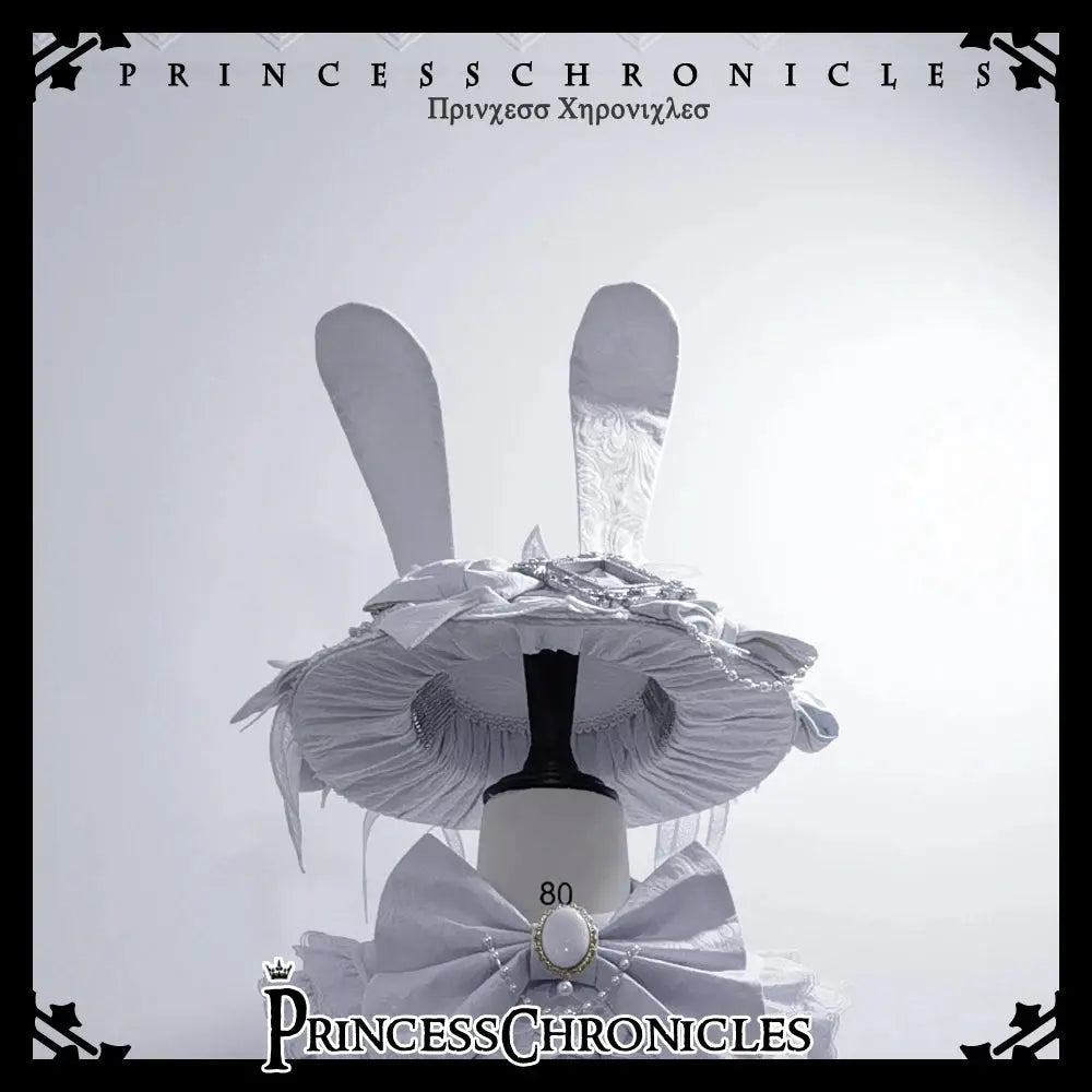 Ouji Outfit Cool Lolita Waist Cincher w. High Low Skirt by Princess Chronicles ~ Rabbit Theater Corset Costume Ouji Lolita Blous SS69