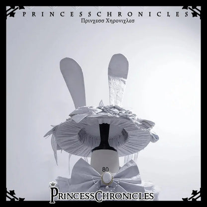 Ouji Outfit Cool Lolita Waist Cincher w. High Low Skirt by Princess Chronicles ~ Rabbit Theater Corset Costume Ouji Lolita Blous SS69