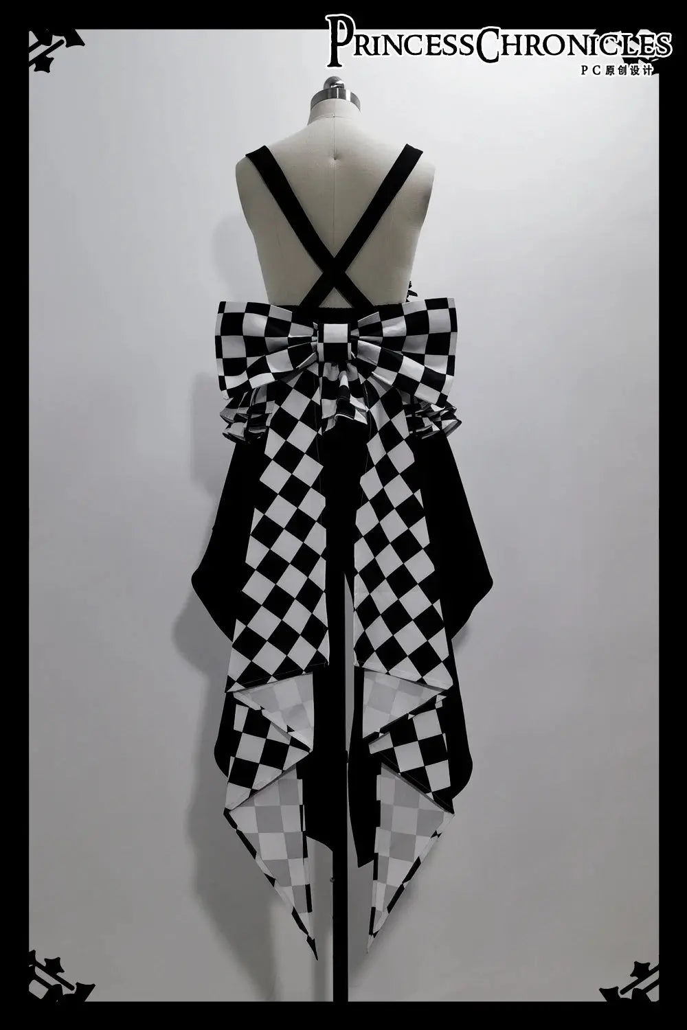 Ouji Outfit Cool Lolita Waist Cincher w. High Low Skirt by Princess Chronicles ~ Rabbit Theater Corset Costume Ouji Lolita Blous SS69