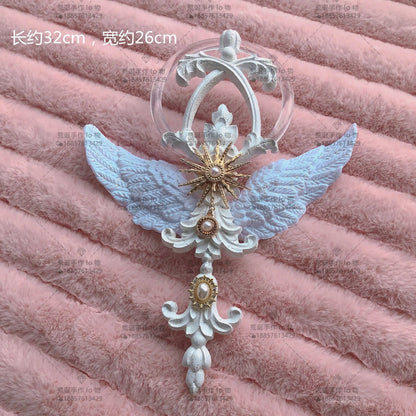 Ouji Outfit Cool Lolita Waist Cincher w. High Low Skirt by Princess Chronicles ~ Rabbit Theater Corset Costume Ouji Lolita Blous SS69