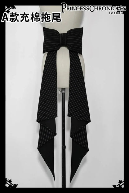 Ouji Outfit Cool Lolita Waist Cincher w. High Low Skirt by Princess Chronicles ~ Rabbit Theater Corset Costume Ouji Lolita Blous - SS69