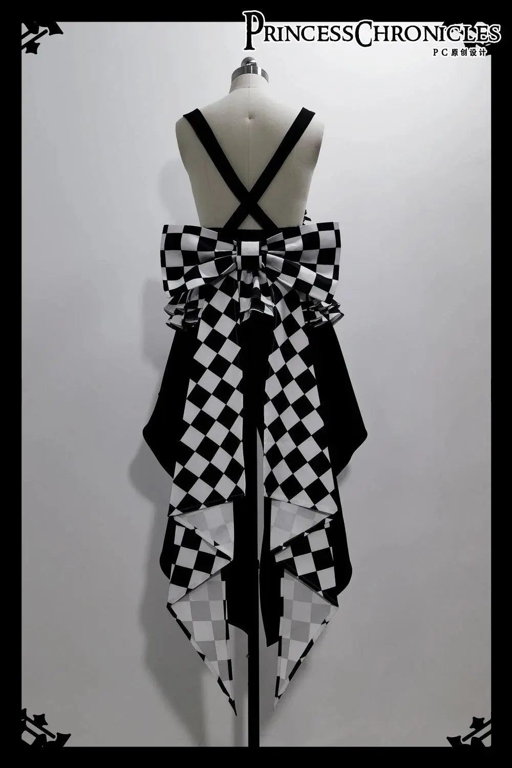 Ouji Outfit Cool Lolita Waist Cincher w. High Low Skirt by Princess Chronicles ~ Rabbit Theater Corset Costume Ouji Lolita Blous SS69