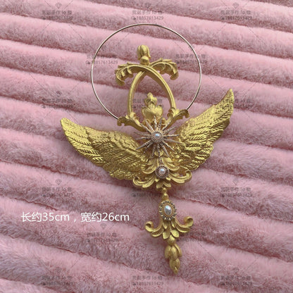 Ouji Outfit Cool Lolita Waist Cincher w. High Low Skirt by Princess Chronicles ~ Rabbit Theater Corset Costume Ouji Lolita Blous SS69