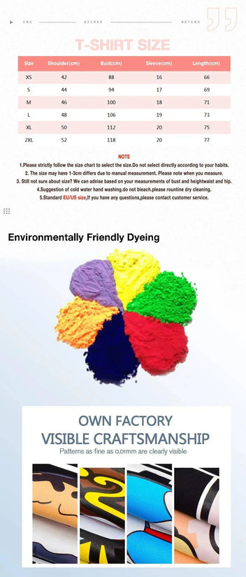 Pink Goes Good with Green T-shirt Fantasy Movies Wicked Printing Tshirts Cotton High Quality O-neck Tee-shirt for Women Unisex SS69