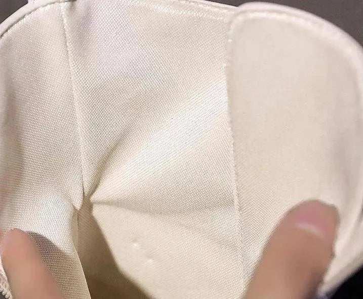 Platform Very High Heel Mid Calf Black White Shoes For Woman Women's Boots Footwear Half New Rock With Stylish Y2k Gothic - SS69