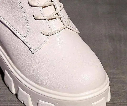 Platform Very High Heel Mid Calf Black White Shoes For Woman Women's Boots Footwear Half New Rock With Stylish Y2k Gothic - SS69