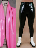 Plus Size Faux Latex Pants Women Gothic Shiny Patent Leather Trousers 9XLStretch Splicing Pencil Pants 8XL Clubwear Custom 7XL SS69 52.69 Pink / 7XL