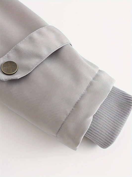 Plus Size Women's Parka Coat with Hood - 100% Polyester SS69