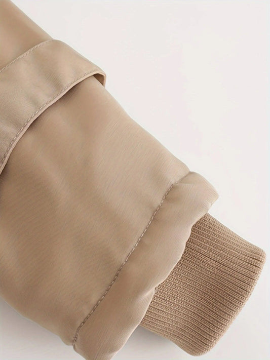 Plus Size Women's Parka Coat with Hood - 100% Polyester SS69