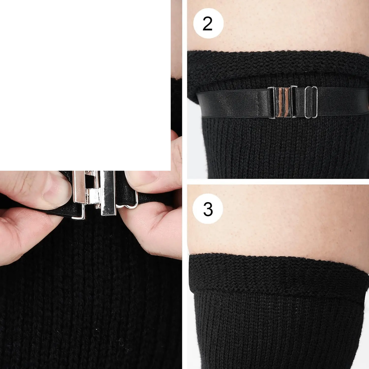 Plus Size Womens Thigh High Socks for Thick Thighs- Extra Long - SS69