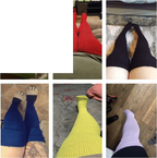 Plus Size Womens Thigh High Socks for Thick Thighs- Extra Long - SS69