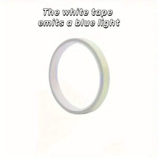 Premium Glow-in-The-Dark PVC Tape - Ultra-Bright, Rechargeable, and Long-Lasting Fluorescent Green Adhesive SS69