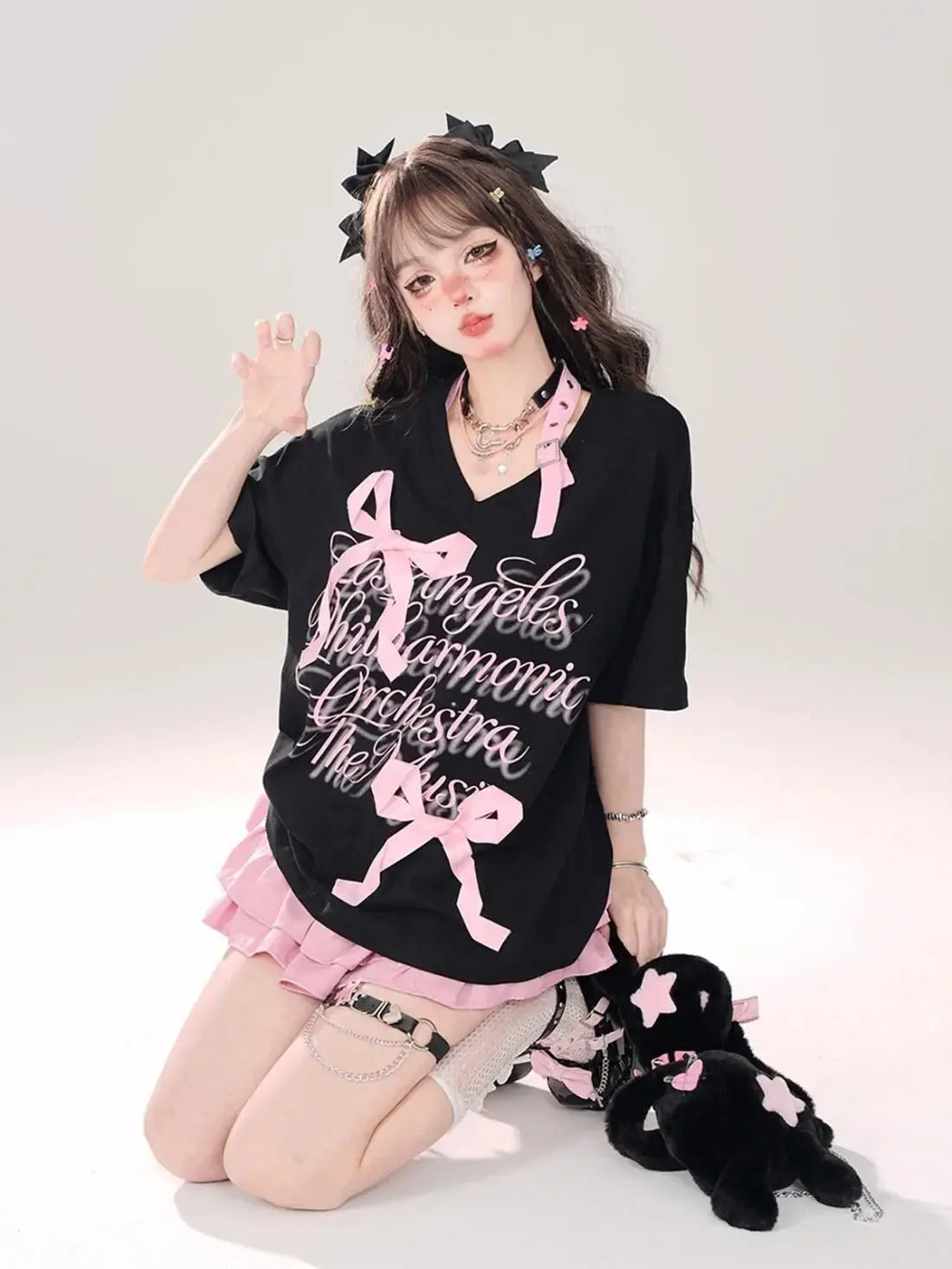 Puffy Cake Skirts Women Ruffles Chic Popular Sweet Spicy Girls Gothic All-match Korean Fashion Streetwear Summer Popular Y2k SS69