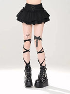 Puffy Cake Skirts Women Ruffles Chic Popular Sweet Spicy Girls Gothic All-match Korean Fashion Streetwear Summer Popular Y2k - SS69