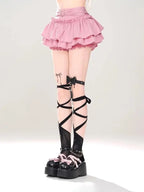 Puffy Cake Skirts Women Ruffles Chic Popular Sweet Spicy Girls Gothic All-match Korean Fashion Streetwear Summer Popular Y2k - SS69