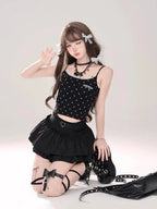 Puffy Cake Skirts Women Ruffles Chic Popular Sweet Spicy Girls Gothic All-match Korean Fashion Streetwear Summer Popular Y2k - SS69