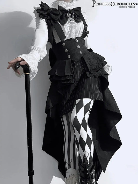 ~Rabbit Theater~Ouji Lolita Blouse and Shorts Set by Princess Chronicles SS69