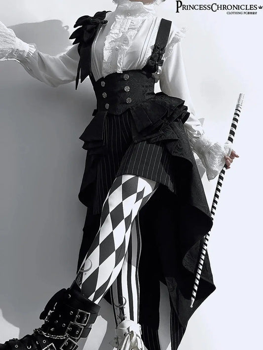 ~Rabbit Theater~Ouji Lolita Blouse and Shorts Set by Princess Chronicles SS69