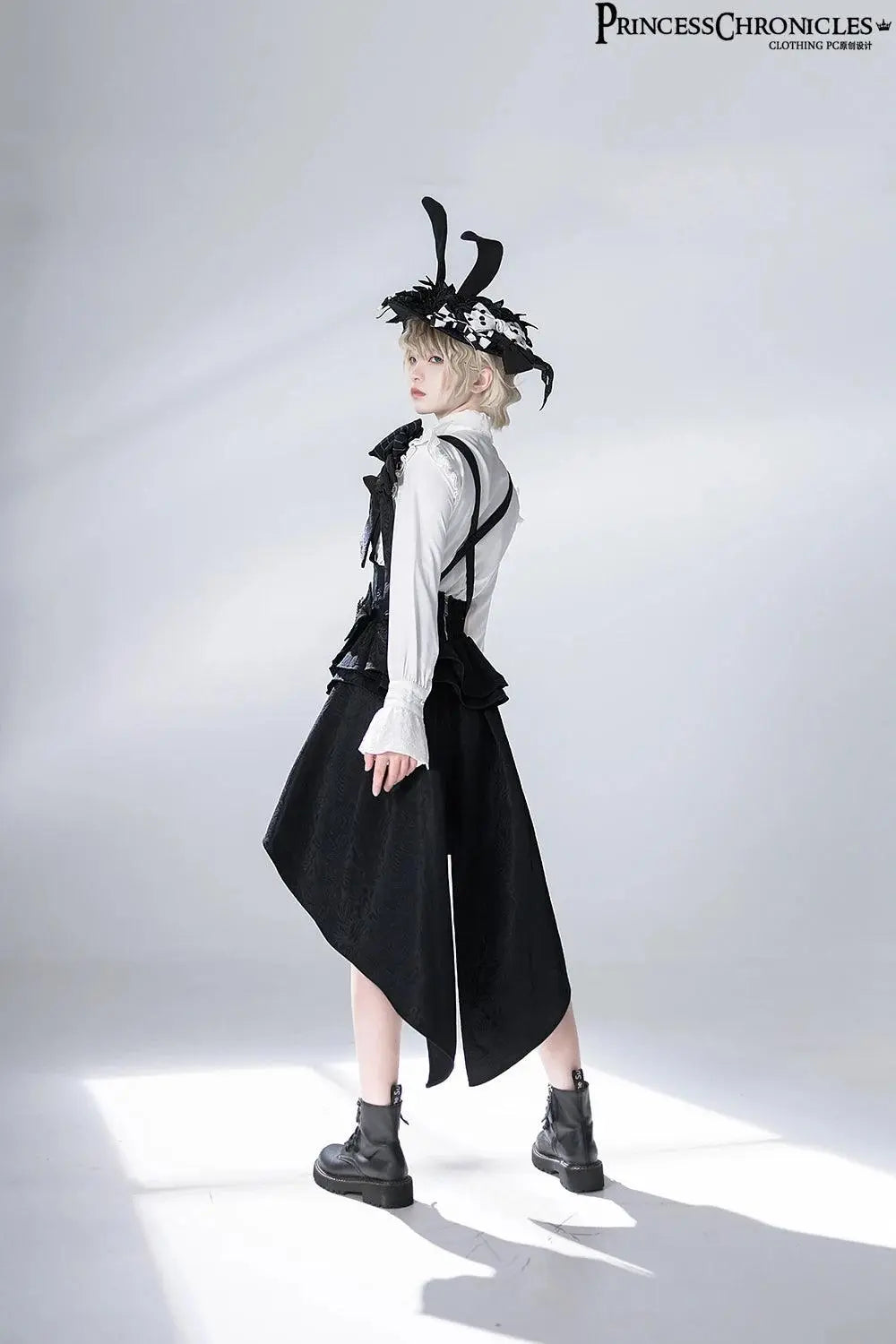 ~Rabbit Theater~Ouji Lolita Blouse and Shorts Set by Princess Chronicles SS69