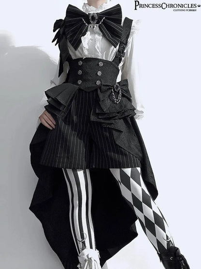 ~Rabbit Theater~Ouji Lolita Blouse and Shorts Set by Princess Chronicles SS69