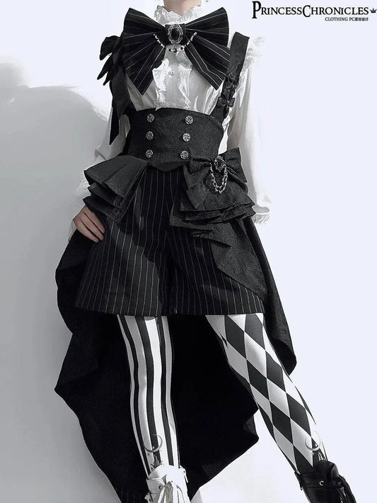 ~Rabbit Theater~Ouji Lolita Blouse and Shorts Set by Princess Chronicles SS69