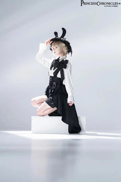 ~Rabbit Theater~Ouji Lolita Blouse and Shorts Set by Princess Chronicles SS69