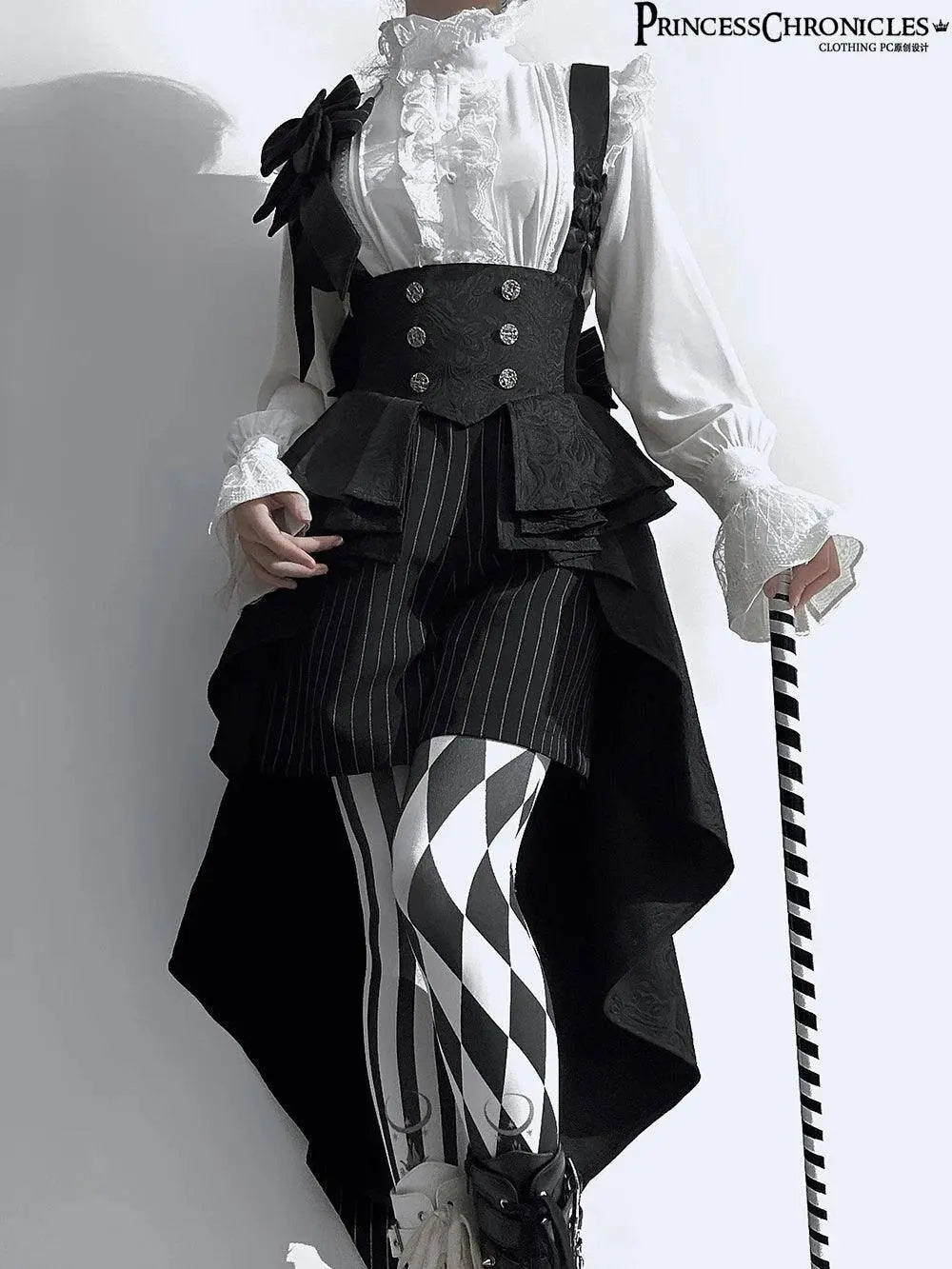 ~Rabbit Theater~Ouji Lolita Blouse and Shorts Set by Princess Chronicles SS69