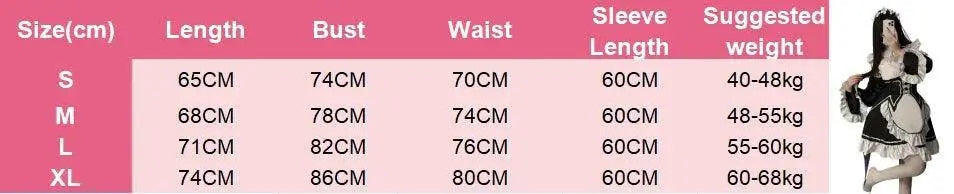 Ram Rem Cosplay Costume Anime Lolita Maid Uniform Maid Apron Lolita Dress Life In A Different World From Zero Costumes Party Set - SS69