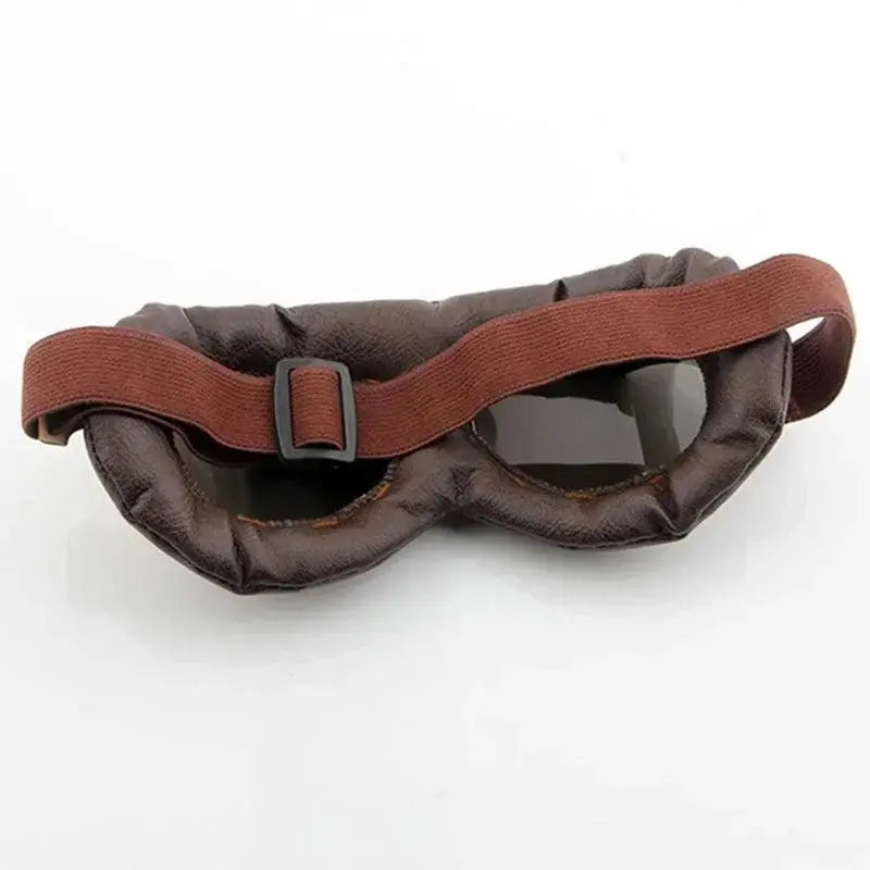 Retro Motorcycle Goggles Glasses Vintage Moto Classic Goggles for Harley Pilot Steampunk ATV Bike Copper Helmet SS69