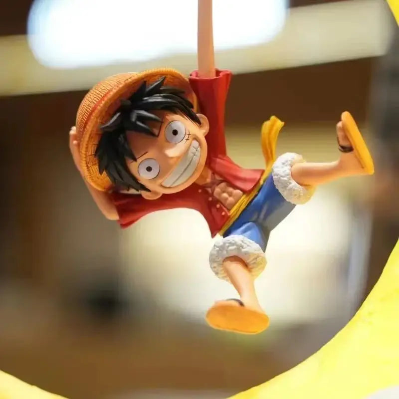 Bandai One Piece Luffy Magnetic Moon Lamp