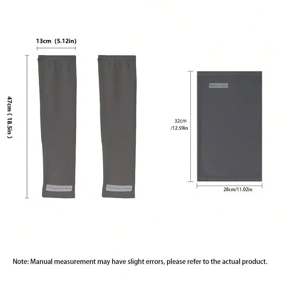 Summer Ice Silk Arm Sleeves for Sun Protection - UPF 50+