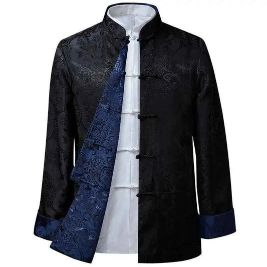 Chinese Styple New Dragon Year Shirt Kung Fu Coats Tang Suit Jacket Traditional Chinese Clothing Jackets Hanfu Men Clothing