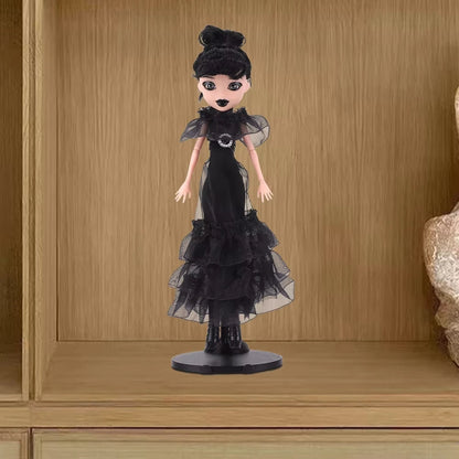 New Wednesday Addams Figure Cute Toy Addams Family Doll Room Decoration Model Children's Soothing Toys Birthday Christmas Gift SS69