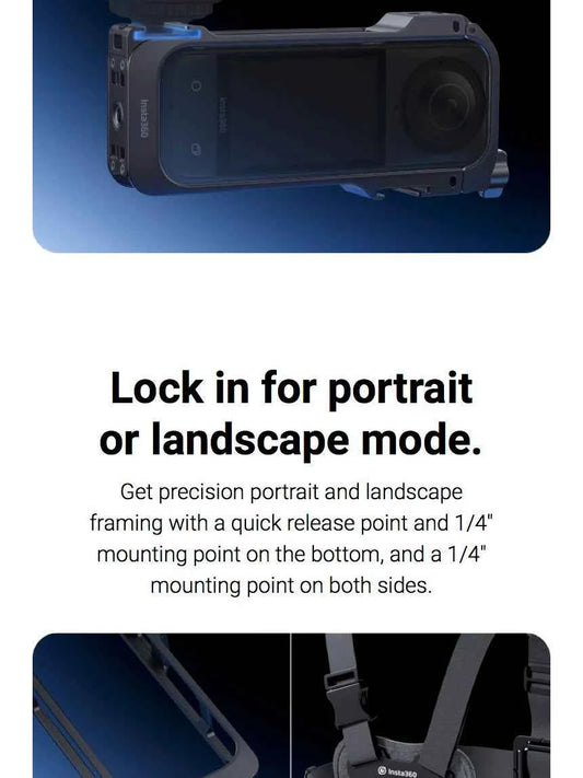 Insta360 X5 Original Accessories Collection Lens Cap Premium Guards Screen Protector Metal Frame Charging Case Battery Pack