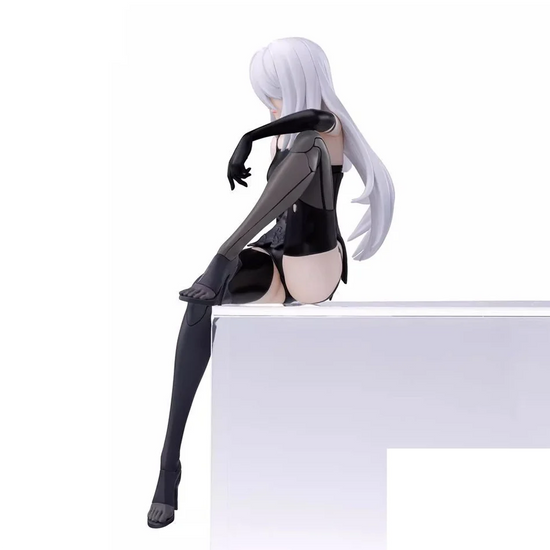 Nier Automata 2B A2 9S Sitting Position Game Figure Mechanical Lifeform Statue Collection Desktop Decoration  Toys Gifts SS69