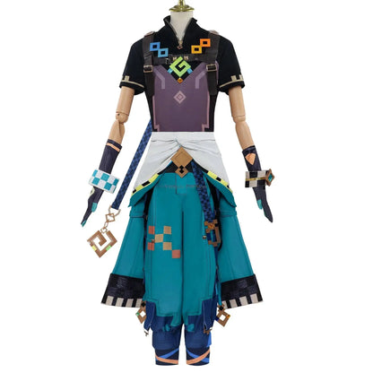 Genshin Impact Kinich Cosplay Costume Unisex Adult Anime Stage Outfit