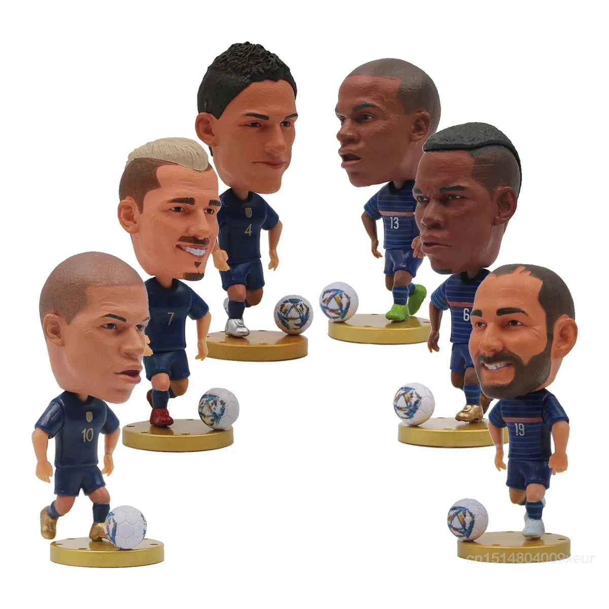 6.5cm HAALAND MODRIC RONALDO YAMAL 2.5in Team Activity Doll Toy Figurine