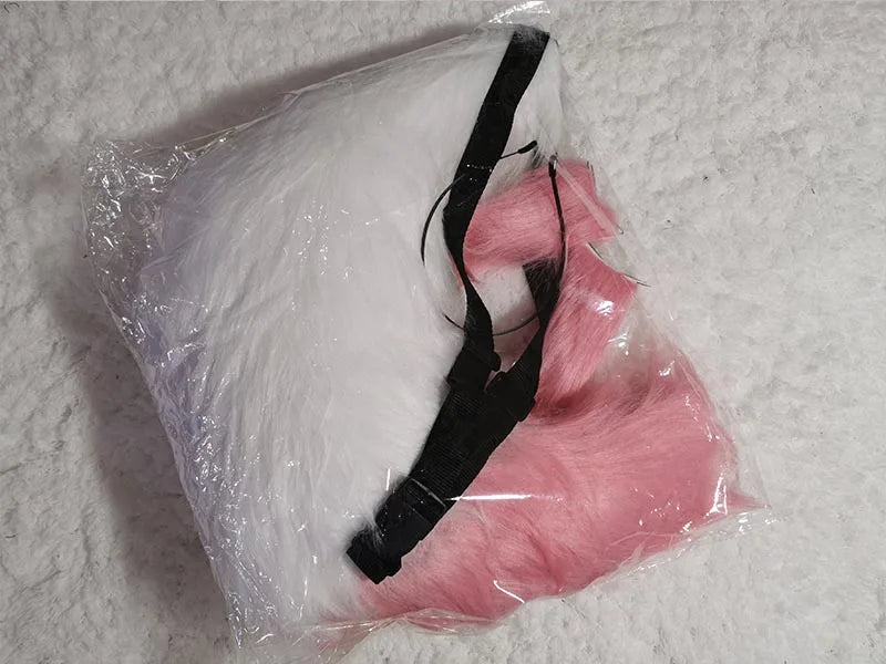 Genshin Impact Yae Miko Cosplay Costume with Wig, Ears, and Tail