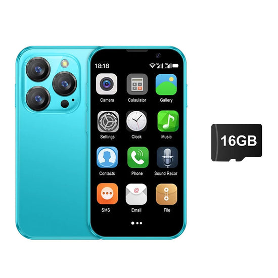 SERVO 16SE Mini Smartphone 16GB ROM Android 9.0 Wifi Dual SIM Standby Play Store 3G WCDMA 3.0