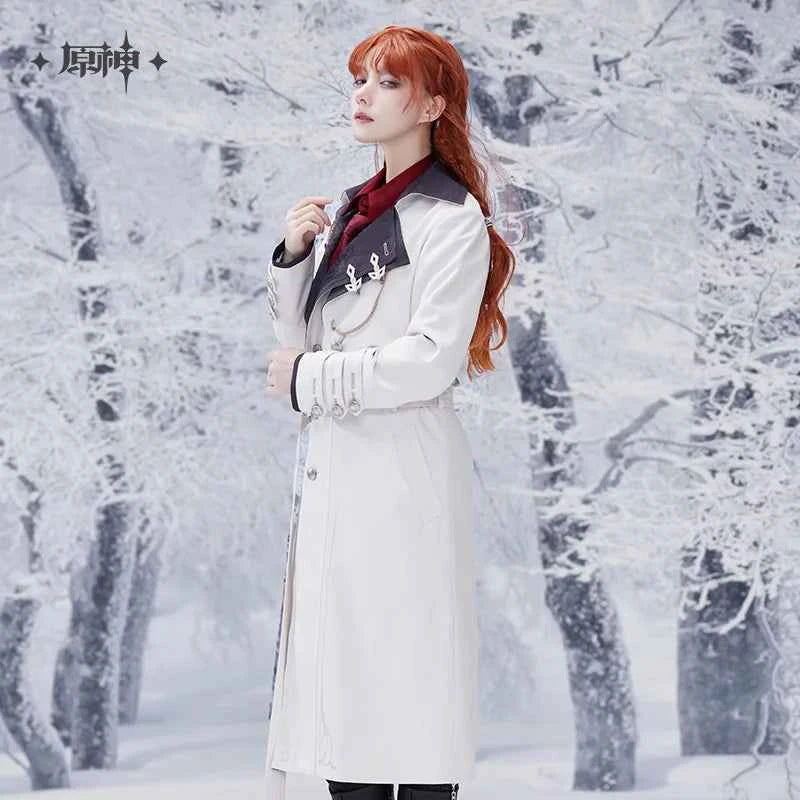 Genshin Impact Original Tartaglia Windbreaker Wanderer Pantalone Columbina Executive Officer Coat Cosplay Halloween Gifts