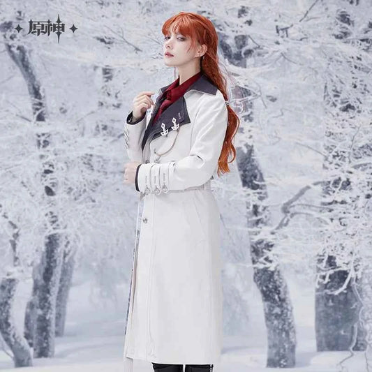 Genshin Impact Original Tartaglia Windbreaker Wanderer Pantalone Columbina Executive Officer Coat Cosplay Halloween Gifts