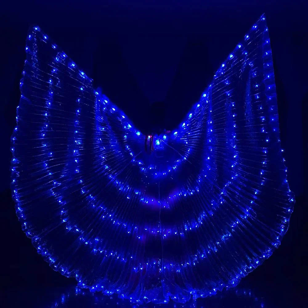 LED Isis Wings for Belly Dance & Performance