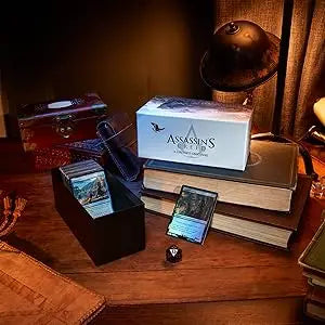 Magic The Gathering Assassin’s Creed Bundle,Beyond Booster Box,Collector Booster Box,Starter Kit TCG Card Game Gift Collectible - SS69