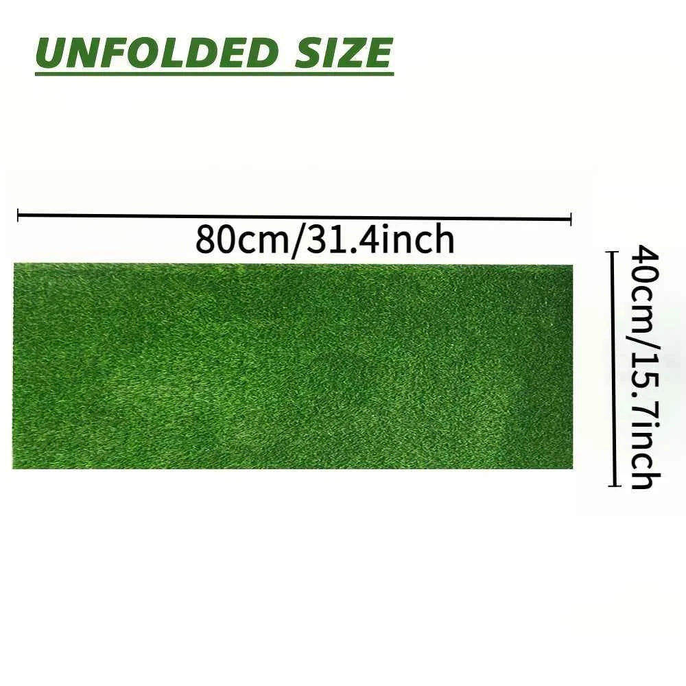Aritificial Realistic Grass Pad, Simulation Pet Lawn Mats, Thick Synthetic Fake Mat For Outdoor Garden Patio Landscape Dog Pet S